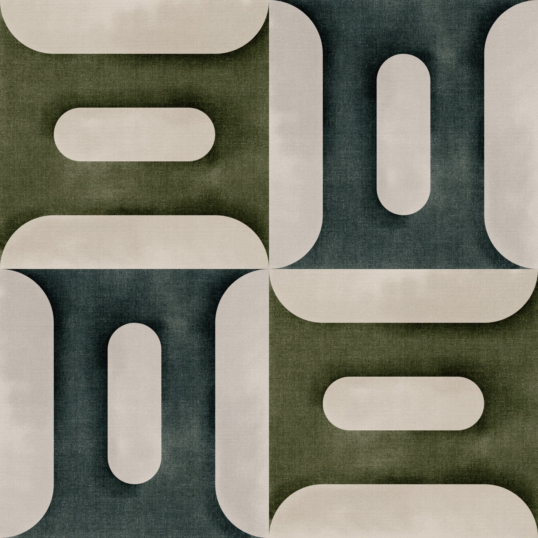 Modern Textured Geometries Winter Wallpaper⁠
