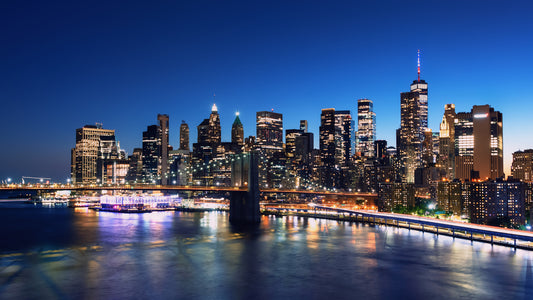 Night Metropolis Wall Mural
