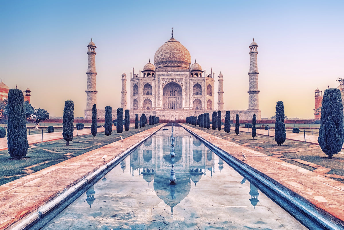 Murale del gioiello di Agra in your room — zoomed