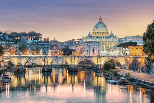 Golden Hour in Rome Wall Mural