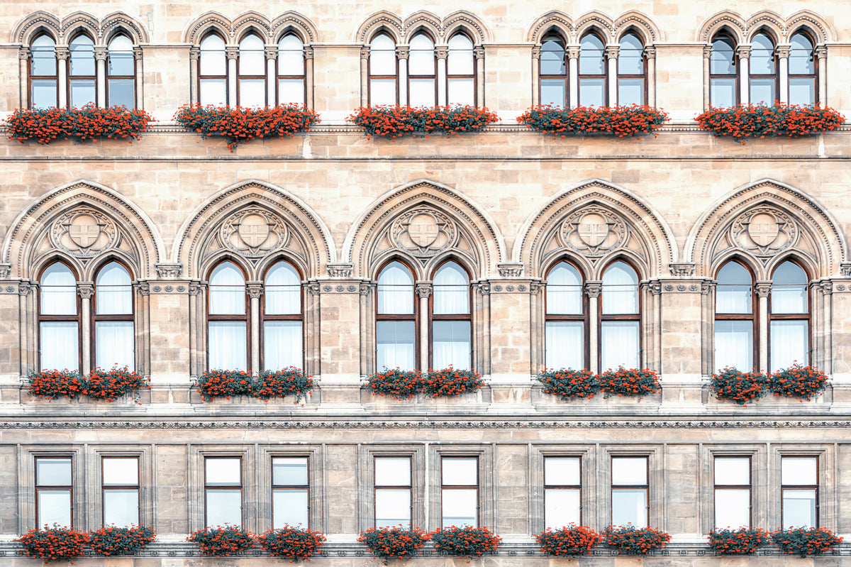 Wien facade vægmaleri