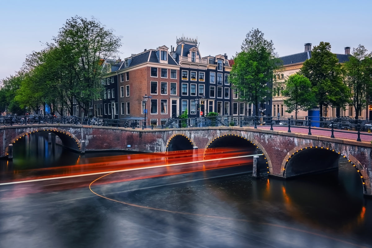 Wandbild „Amsterdam Lights“