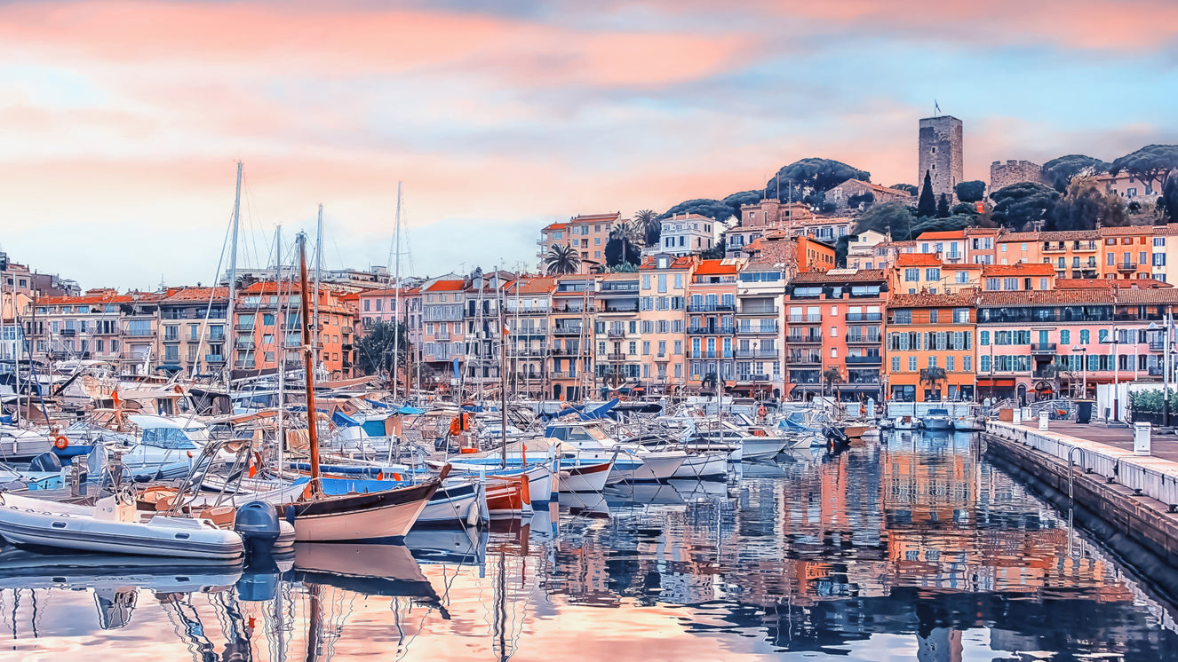 Wandbild Cannes Vista