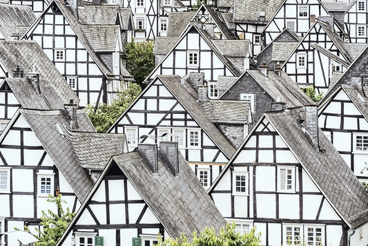 Half-Timbered Haven Wall Mural