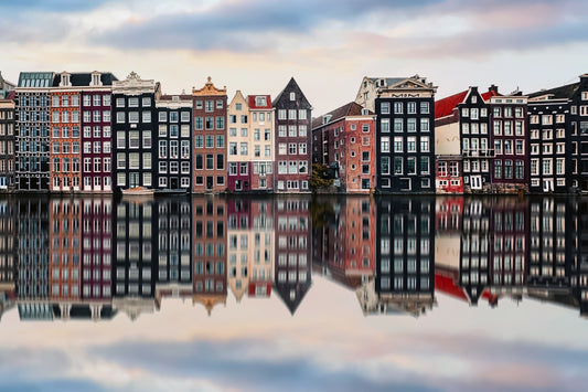 Canal City Calm Wall Mural
