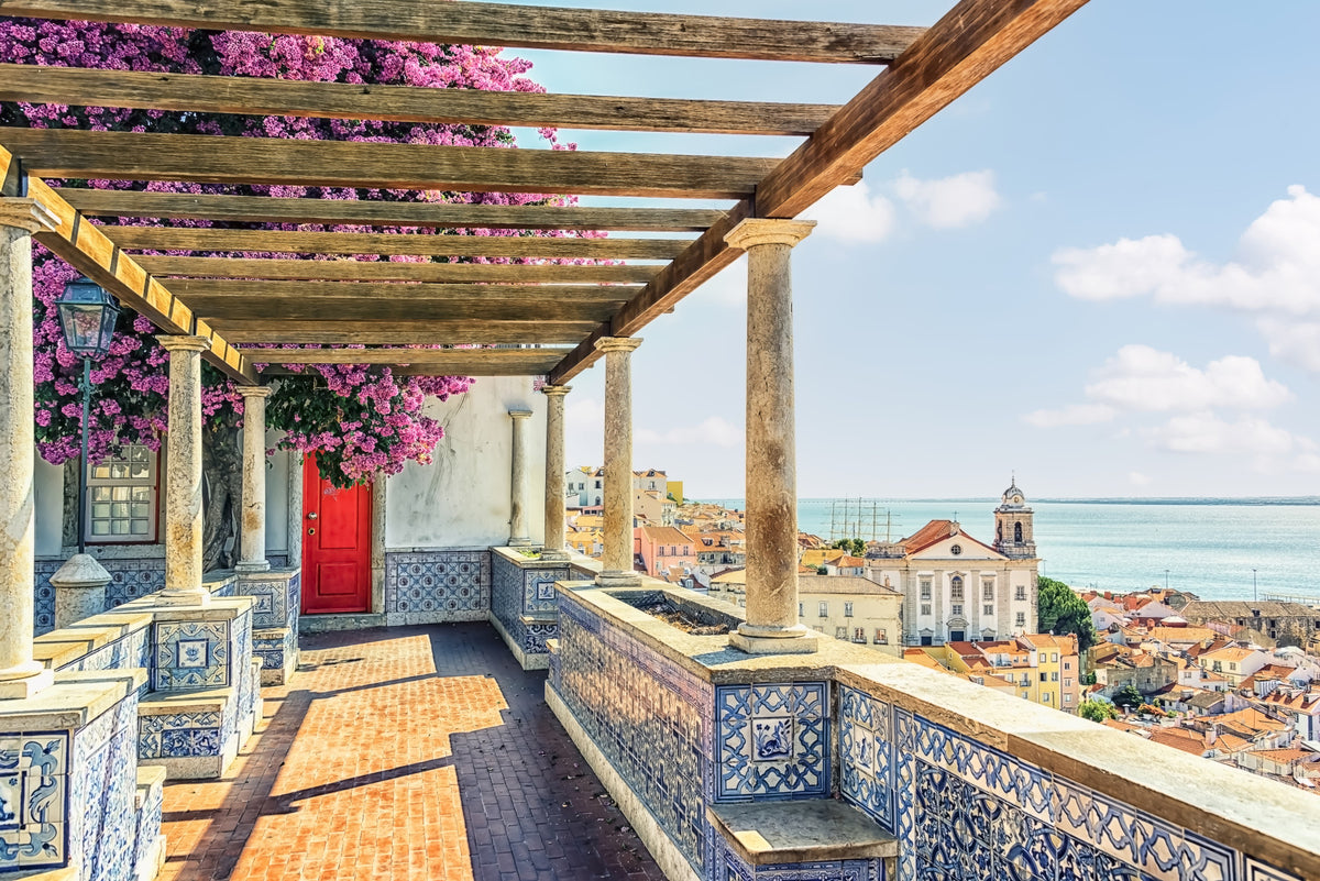Wandbild „Lisbon Vista Bloom“ in your room