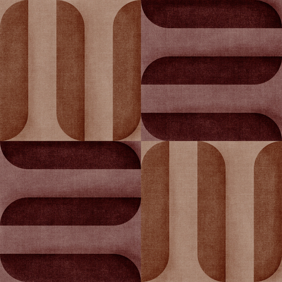 Tapet de lut cu semne texturate moderne in your room — zoomed