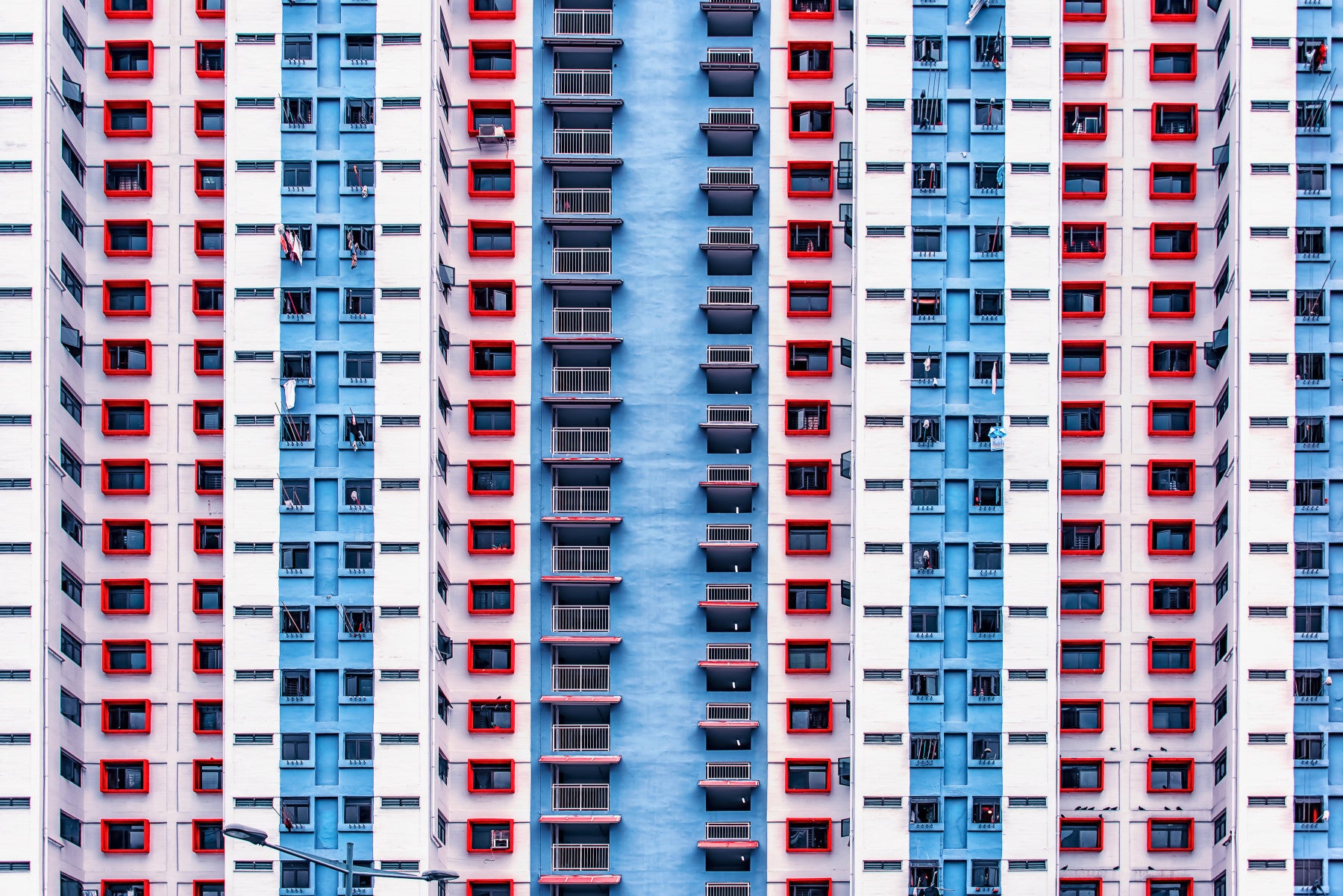 Wandbild „Stadtstau“