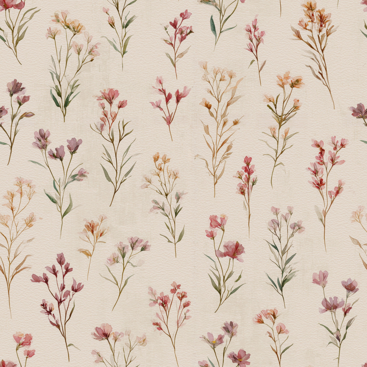 Papel de parede Sussurros Florais Suaves in your room — zoomed