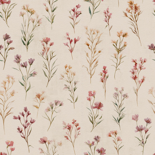 Tapete „Soft Floral Whispers“