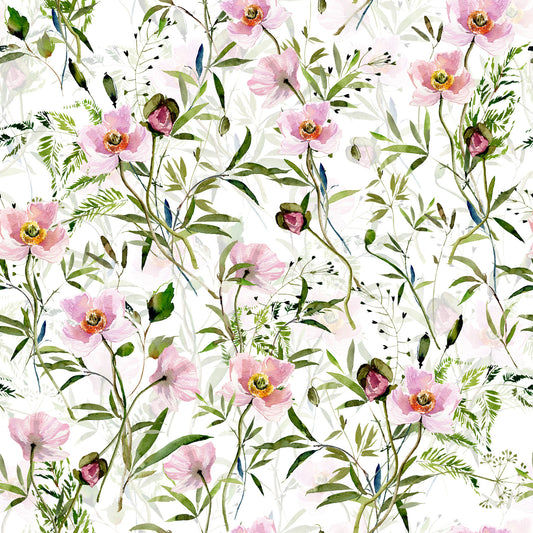 Blush Floral Dream von Uta Naumann Tapete