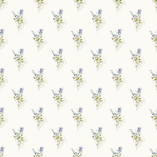Vintage Floral Whispers Tapete