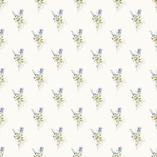 Vintage Floral Whispers Tapete