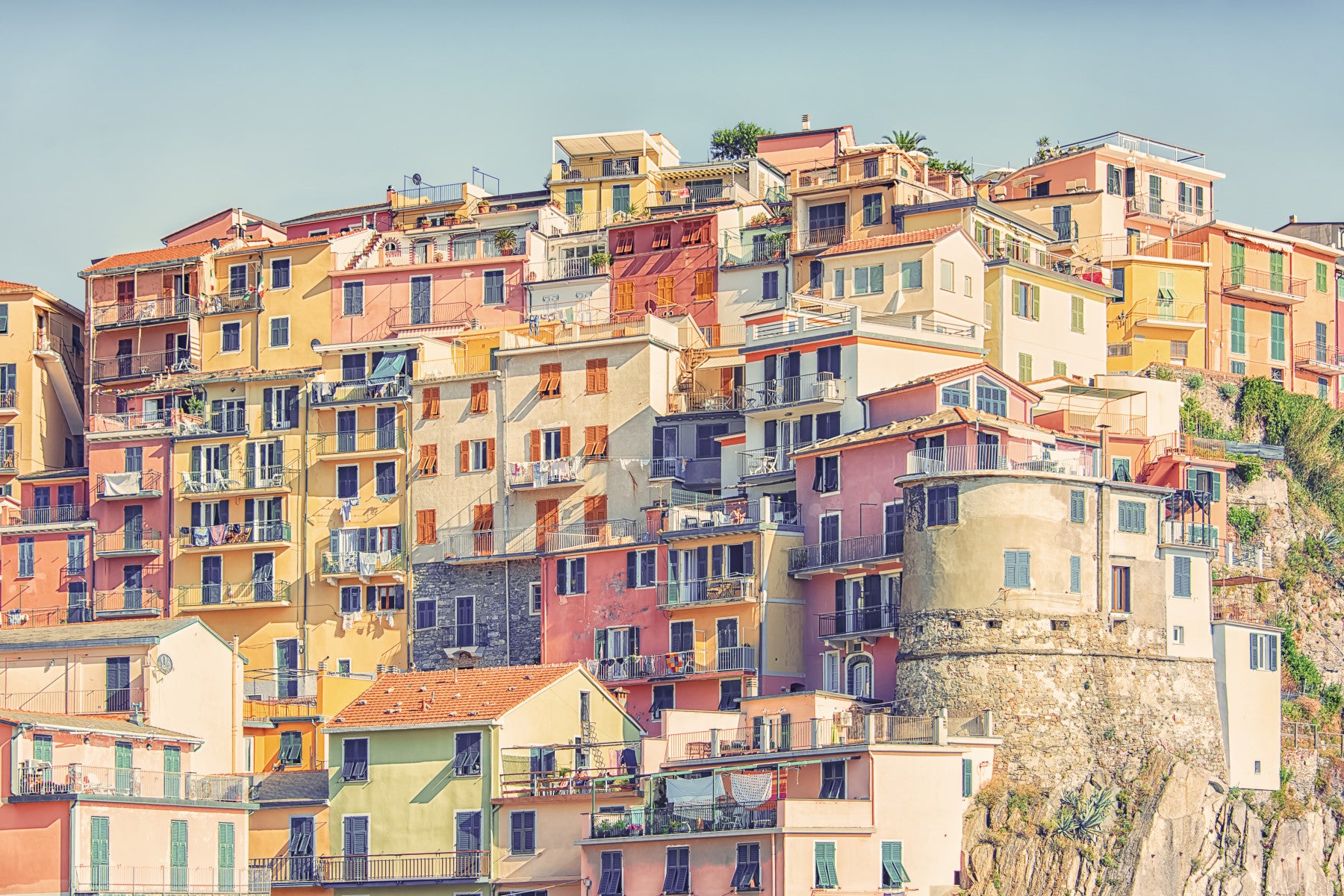 Peinture murale Manarola Vista