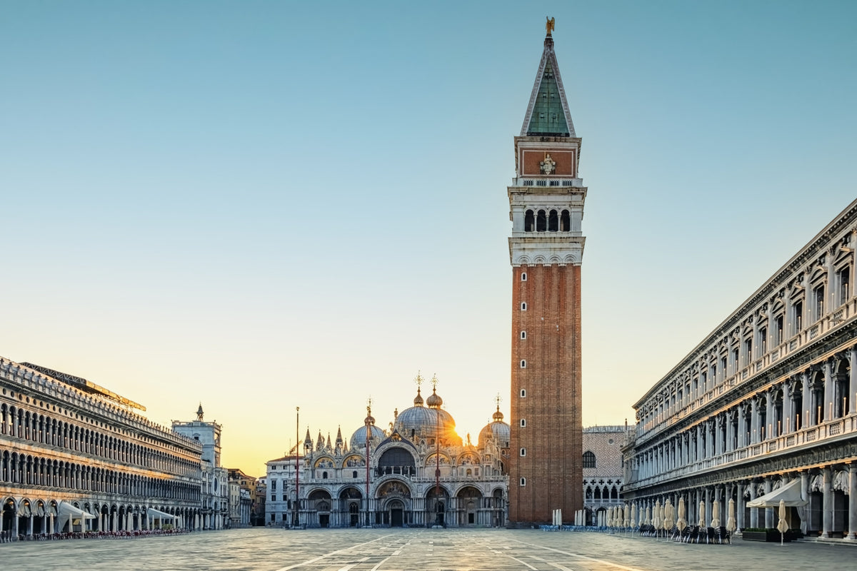 Venetian Sunrise Wall Mural in your room