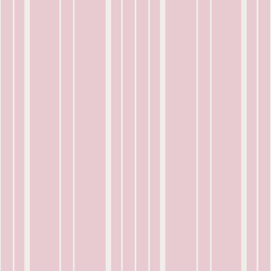 Barely Blush Stripes Wallpaper⁠