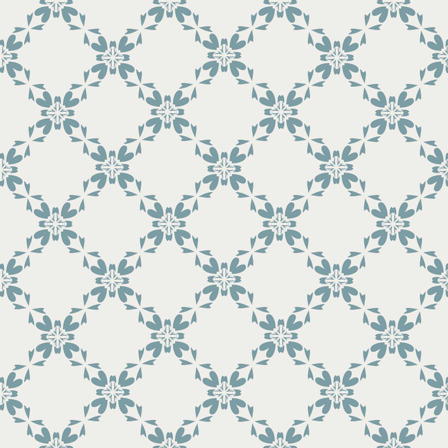 Azure Lattice Tapete