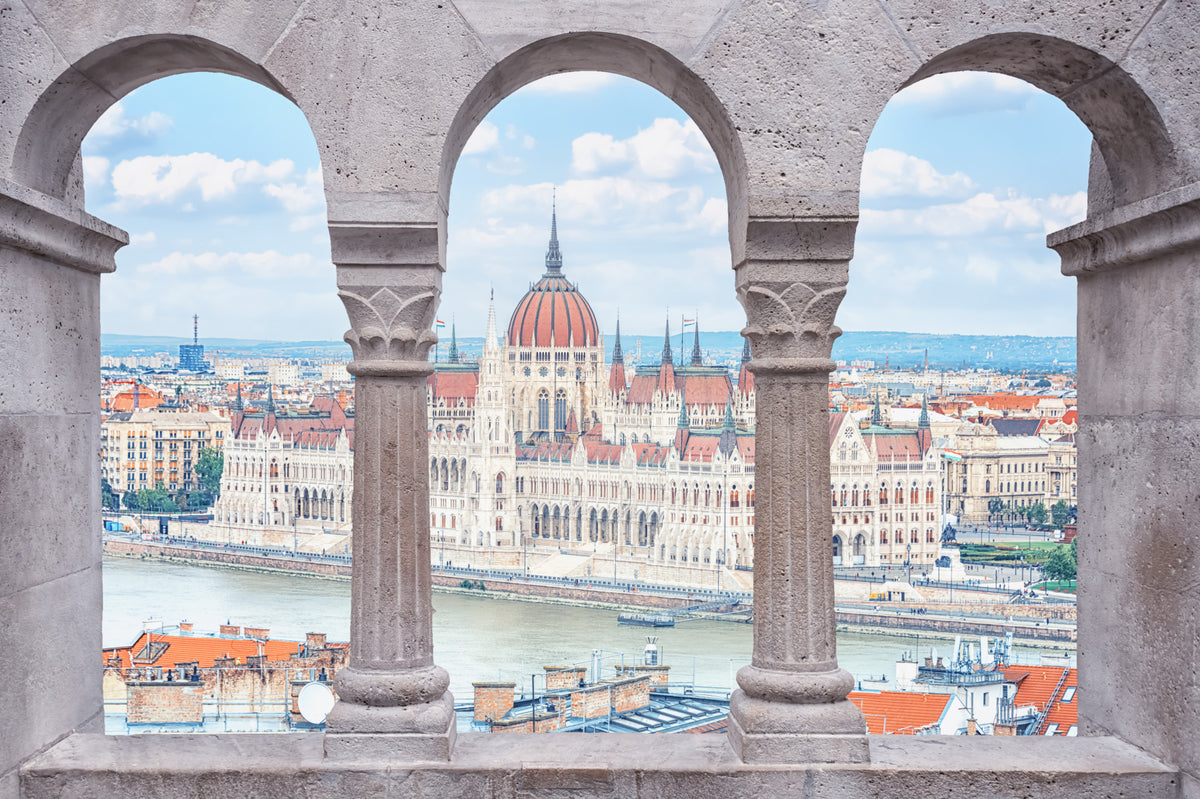 Budapest Vista Arches veggmaleri in your room
