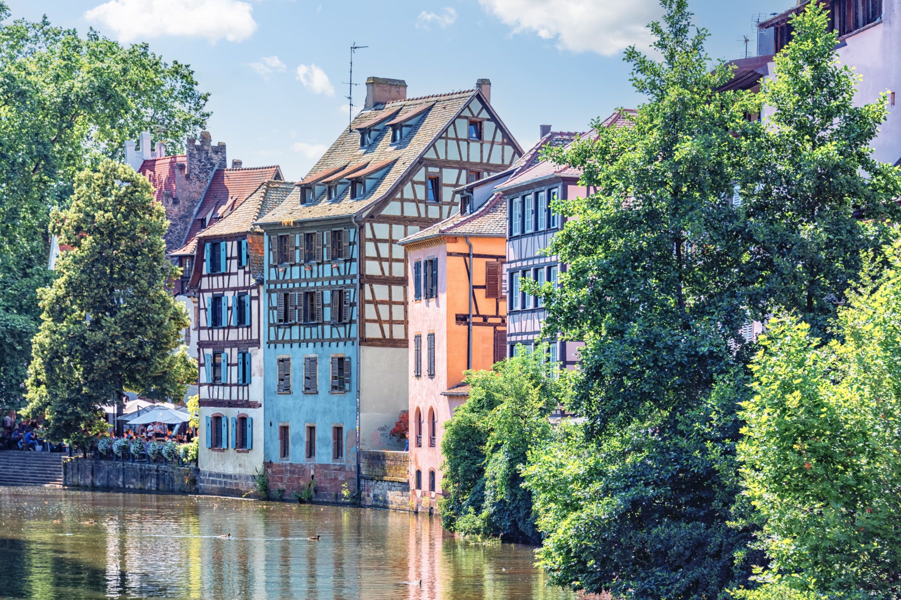 Fresque murale « Petite France Charm »