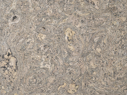 Organic Cork Grain Flow Wall Mural
