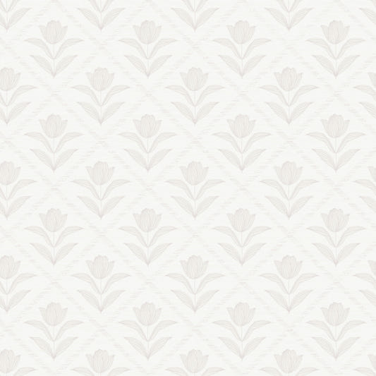 Tulpencreme-Tapete