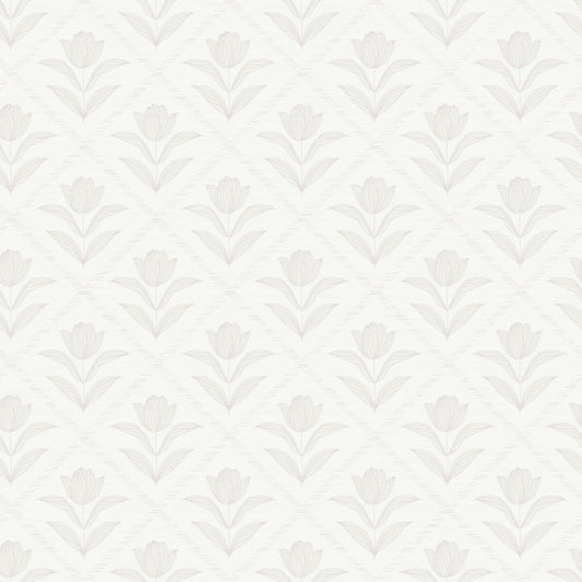 Tulpencreme-Tapete