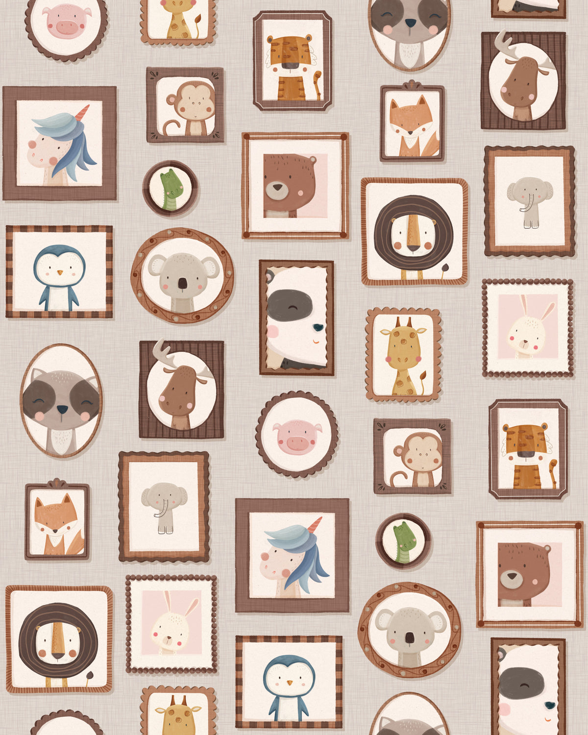 Eläingallerian seinätapetti in your room — zoomed