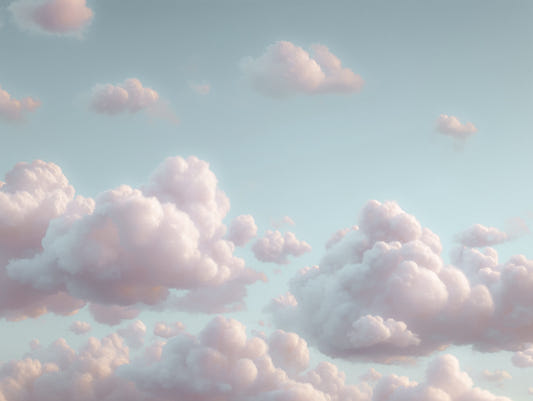 Drømmende himmel vægmaleri