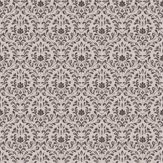 Papel pintado rústico de damasco