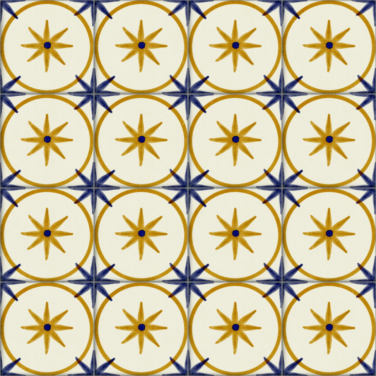 Carta da parati Farmhouse Timeless Backsplash Gold in your room — zoomed