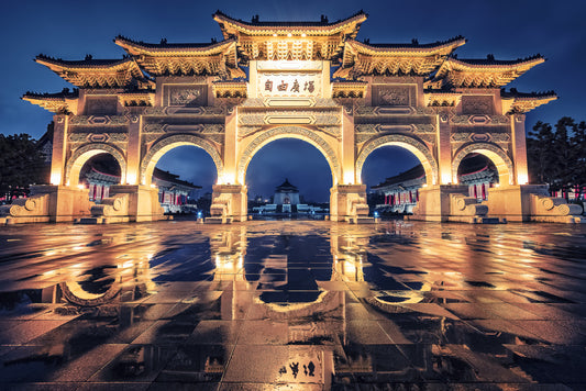 Lanterns of Taipei Wall Mural