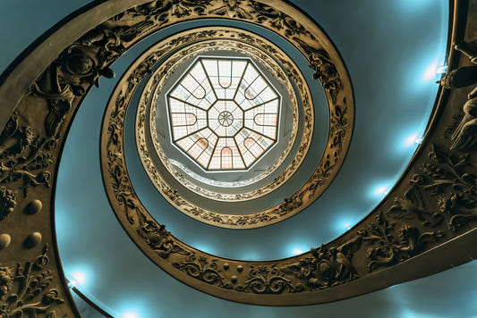 Fresque murale « Grandeur en spirale »