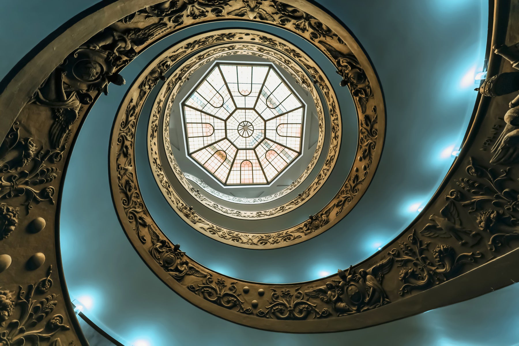 Wandbild „Spiraling Grandeur“