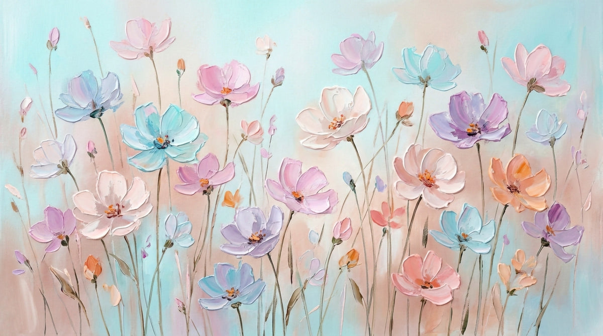 Blossom Haze Wall Mural in your room