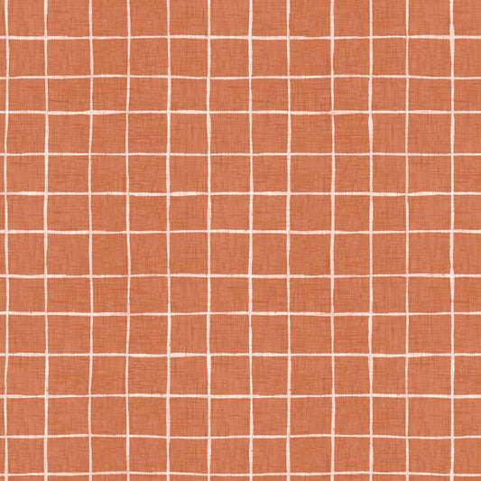 Papier peint à carreaux de terre cuite