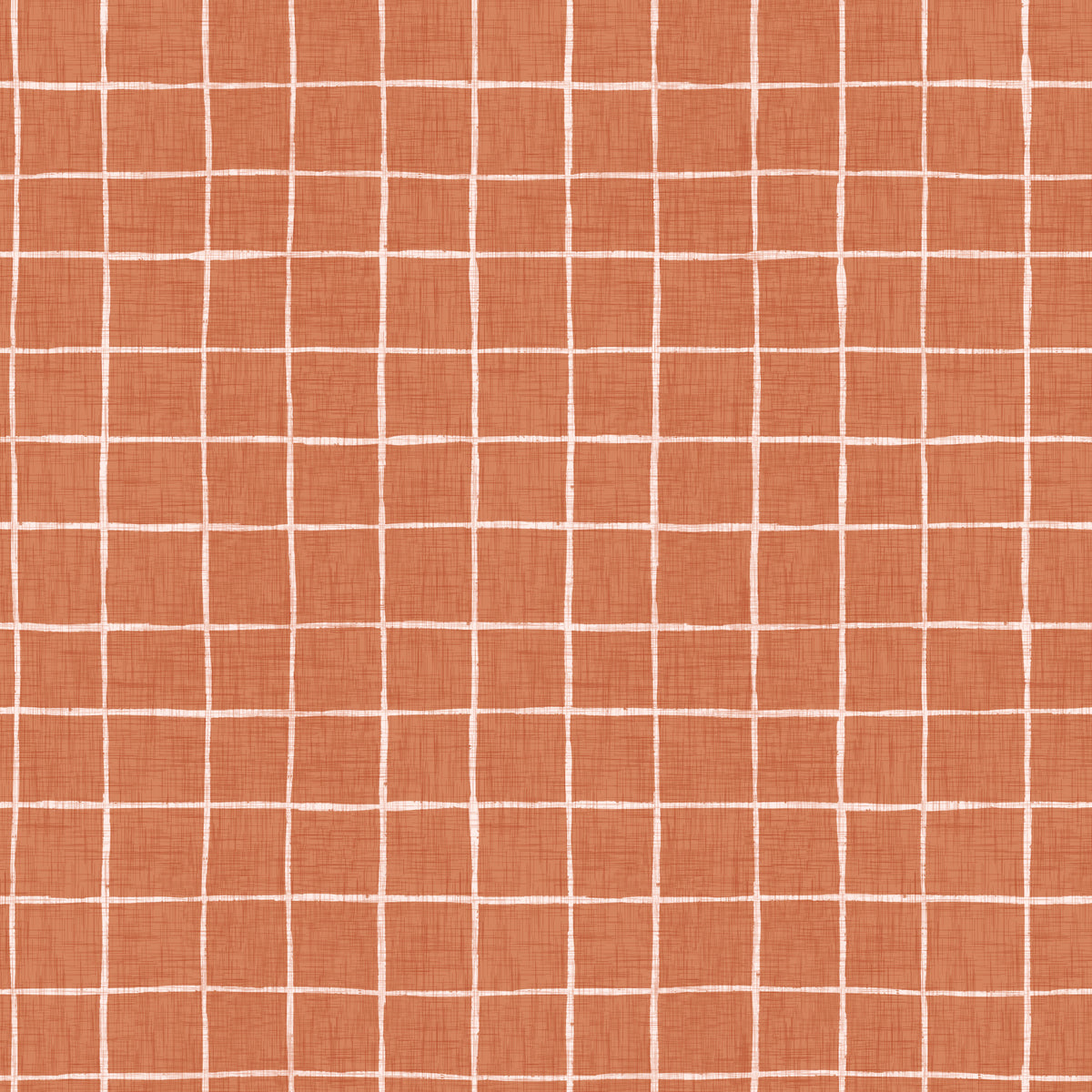 Terrakotta-Gittertapete in your room — zoomed