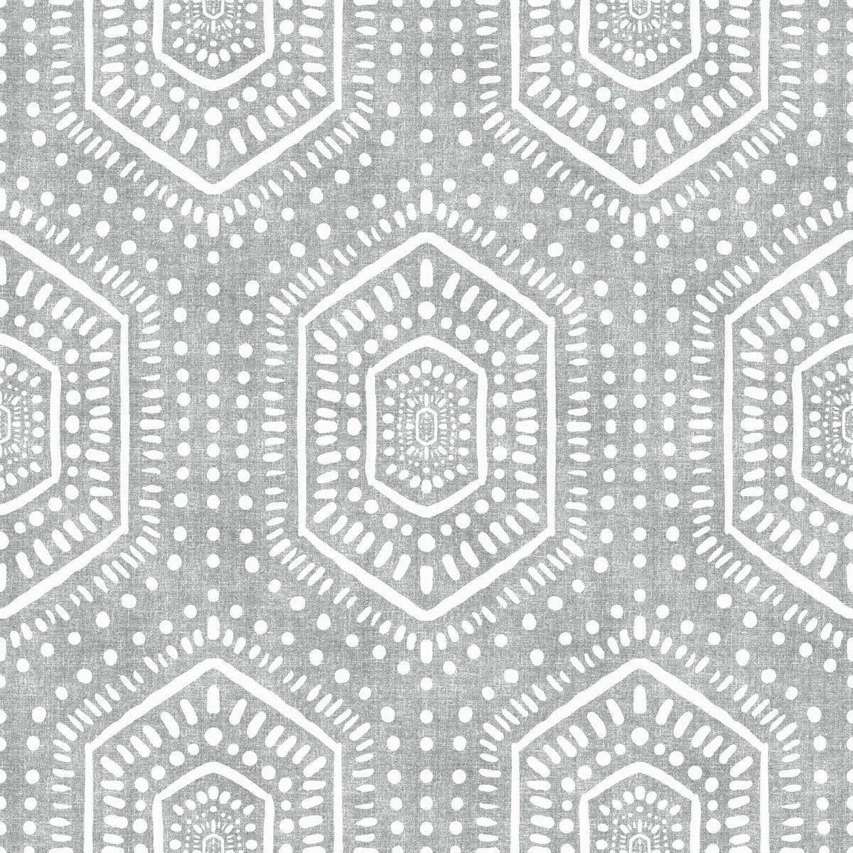 Papier peint bohème grunge gris nuages⁠ in your room — zoomed