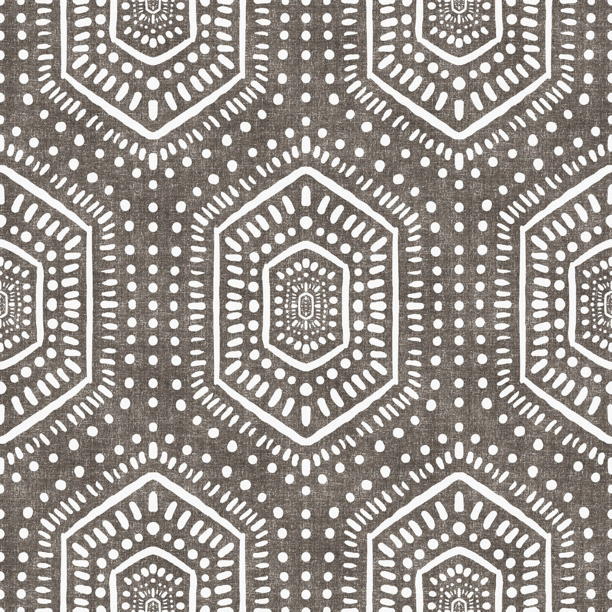 Tapeta w stylu boho z malowaną czarną korą in your room