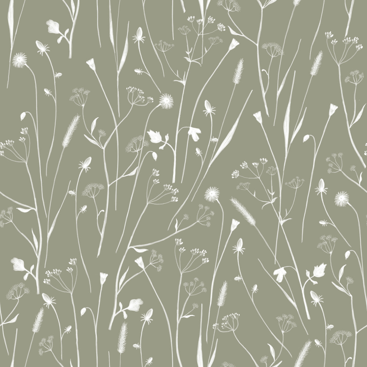Homeland Floral Sage Tapete
