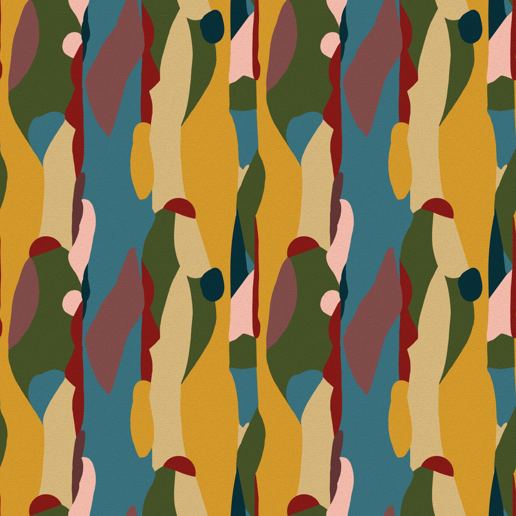 Abstract Shapes Modern Geometry  Wallpaper⁠