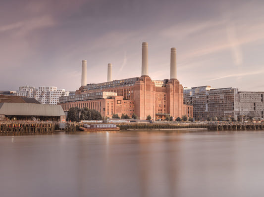 Wandbild vom Kraftwerk Battersea