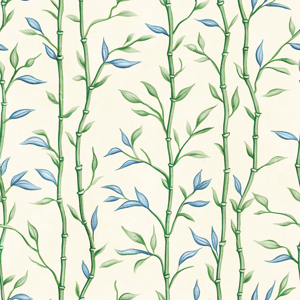 Bamboo Breeze Elfenbein Tapete in your room — zoomed