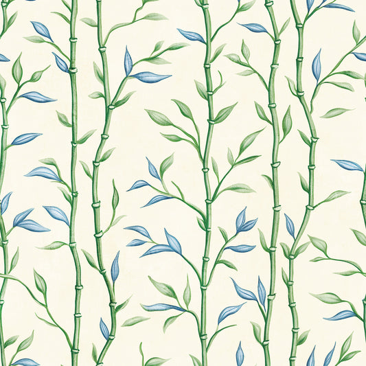 Bamboo Breeze Ivory Wallpaper⁠