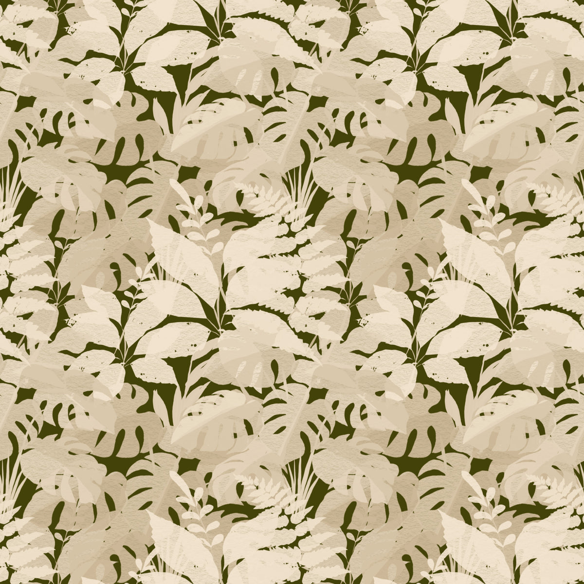 Fredfyldt botanisk rustikt monstera-tapet in your room