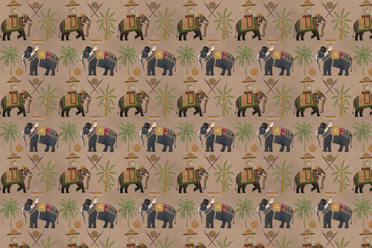 Wandbild „Riesiger Elefant“