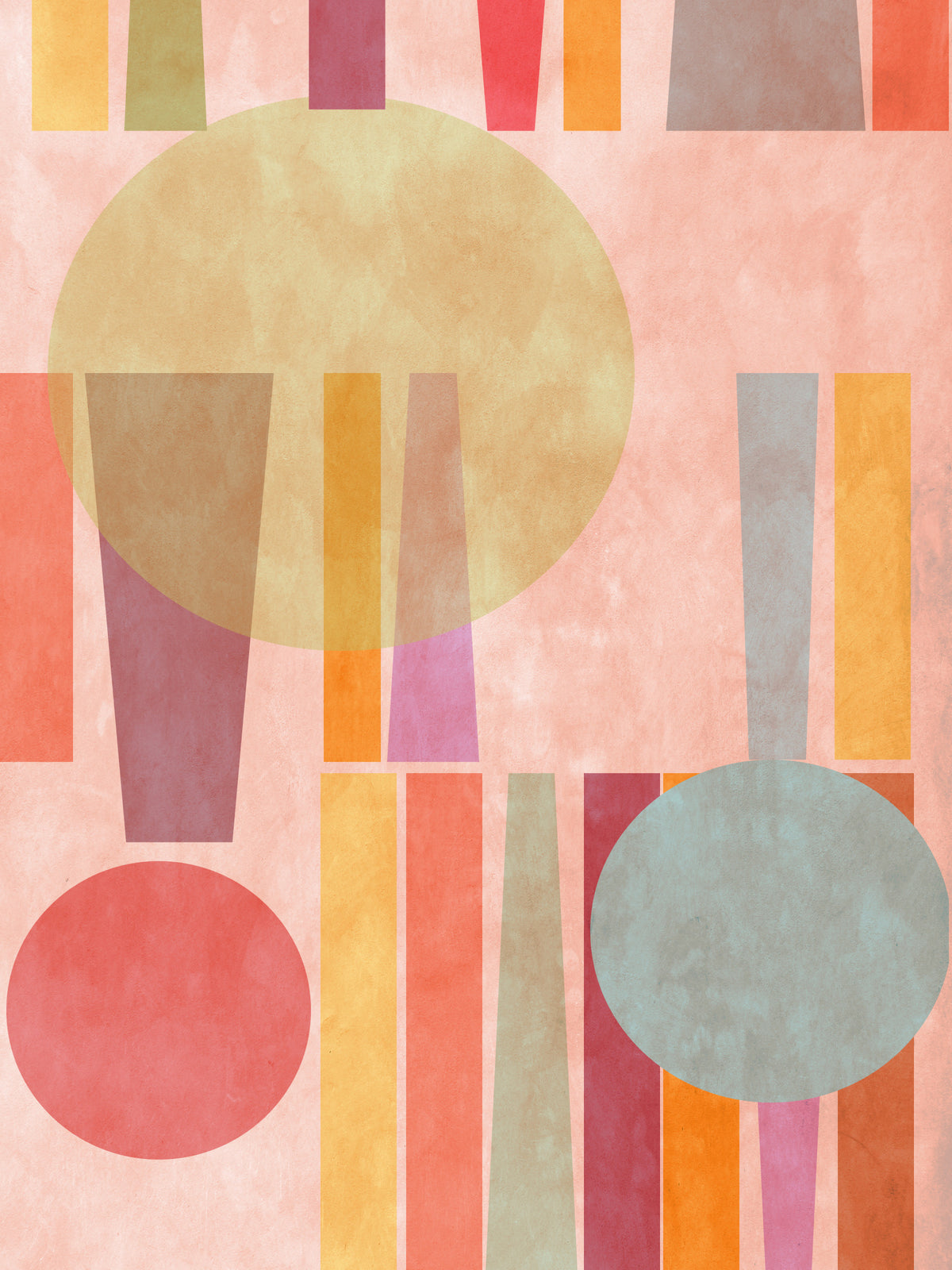 Fresque murale Retro Geo Play in your room