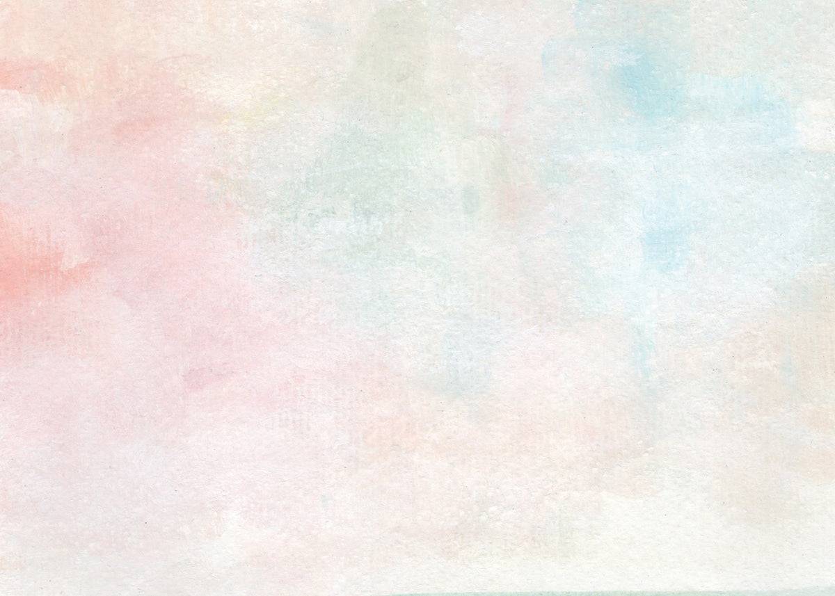 Fresque murale à l'aquarelle éthérée