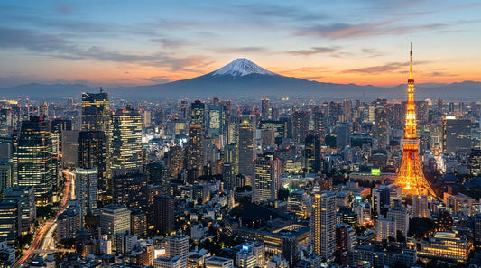 東京＆富士：メトロポリタン・サンセット・グランデュール 壁画