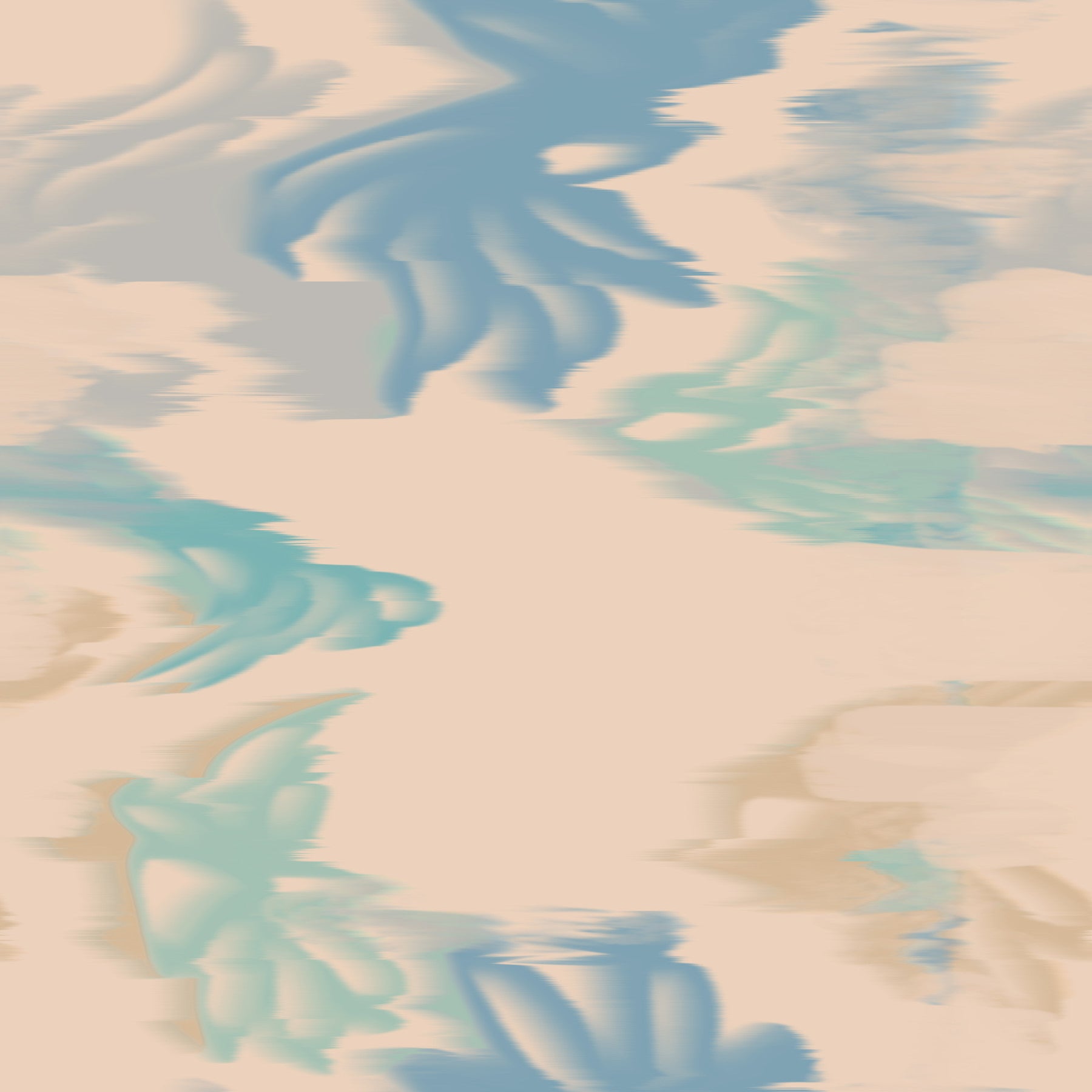 Aqua Drift Abstract Wallpaper⁠