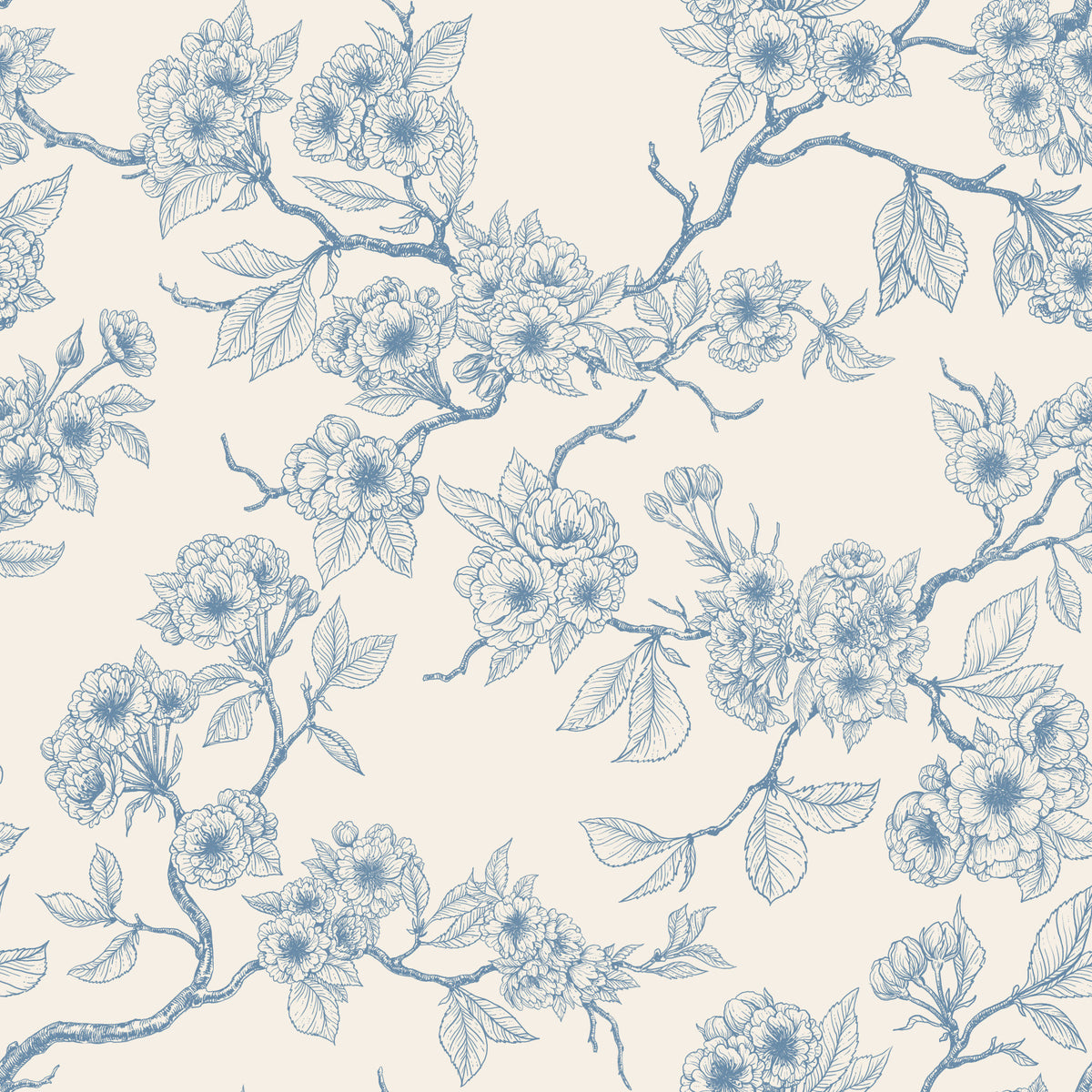 Papier peint Branches de fleurs sereines in your room